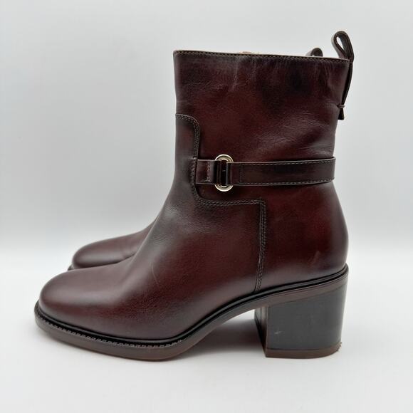 Pikolinos Womens Huesca W8X-8736 Boots EU 38 US 8 Calfskin Leather Brown NIB - Picture 8 of 12